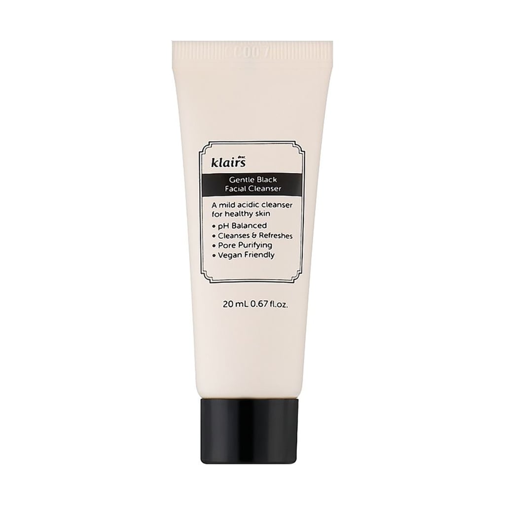 Пінка для глибокого очищення обличчя Dear Klairs Gentle Black Facial Cleanser, 20 мл